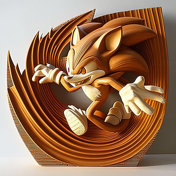3D модель Сент-Майлз Тейлз Прауэр из Adventures of Sonic the Hedgehog (STL)